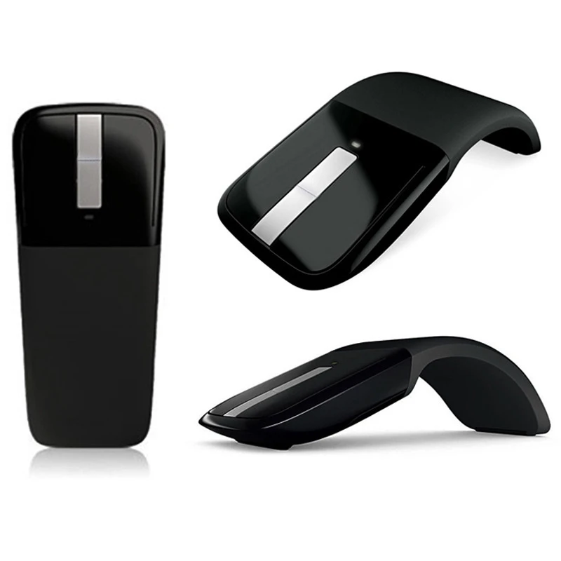 AAAJ-складная беспроводная Bluetooth Мышь Arc press, оптическая компьютерная Bluetooth мышь для компьютера, ПК, ноутбука