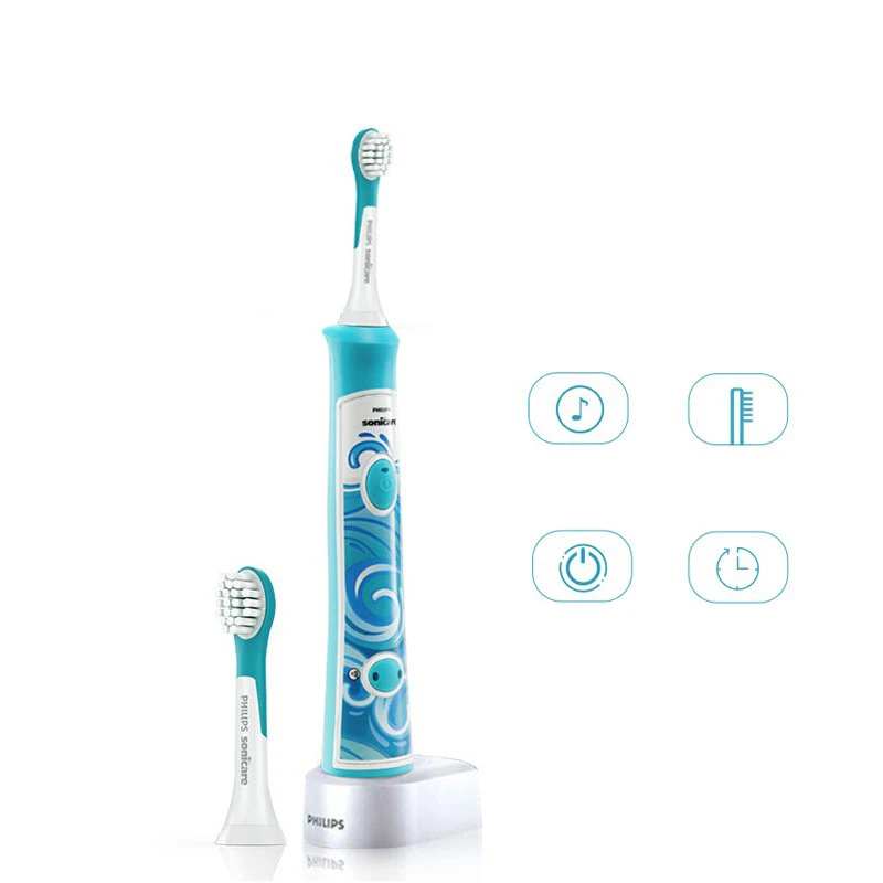 the latter Raise yourself Great Barrier Reef Philips Hx6312/05 Electric Toothbrush Automatic Toothbrush Waterproof Sonic  Vibration Rechargable Toothbrush For The Kids - Electric Toothbrush -  AliExpress