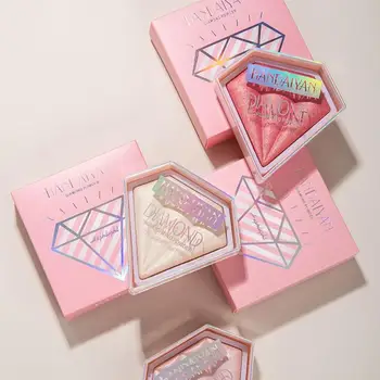 

Diamond Highlight Powder Highlighter Palette Glow Face Contour Shimmer 5 Colors Makeup Tool Maquillaje Glitter Powder Gli