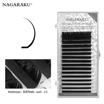 

NAGARAKU Synthetic Mink Eyelashes Individual Eyelash Maquiagem LC curl Mix 7-15mm Makeup Natural Soft High Quality Lashes