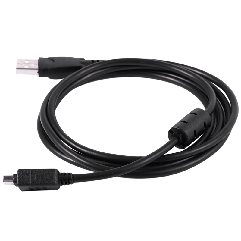 USB 12 контактный кабель для синхронизации данных, кабель свинцовый аккумулятор для мобильного телефона Galaxy для цифровой камеры Olympus Камера черный