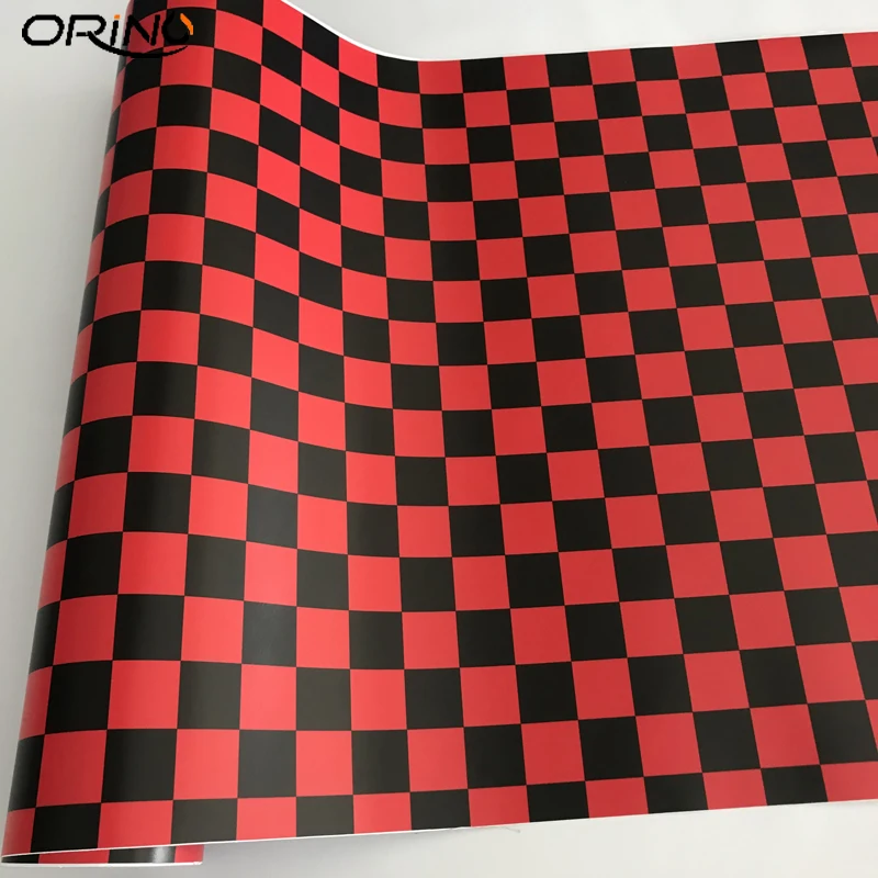 Black Red Camouflage Vinyl Wrap Sticker-1