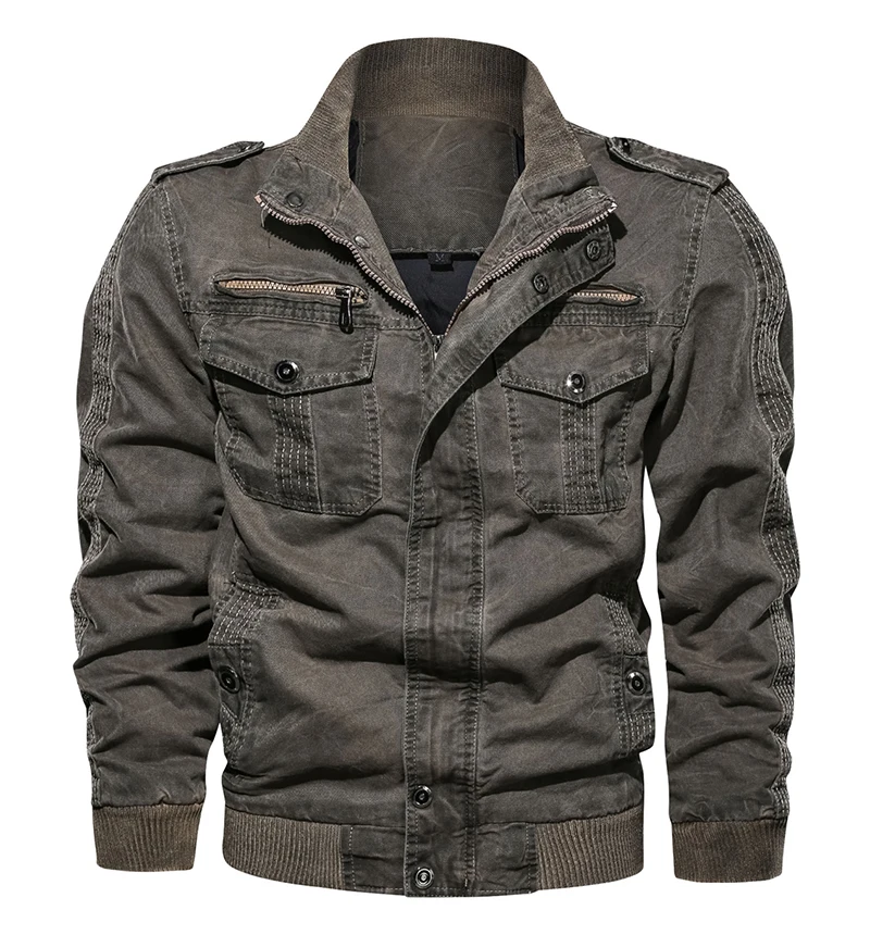 ReFire gear осенние винтажные тактические джинсовые куртки мужские куртка-бомбер, авиационная куртки в армейском Военном Стиле Зимние хлопковые джинсы для мотоциклистов пальто