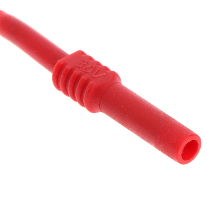 Тестовые провода Pin L95mm гибкий тестовый зонд наконечники 1 мм разъем мультиметр иглы Прямая поставка поддержка