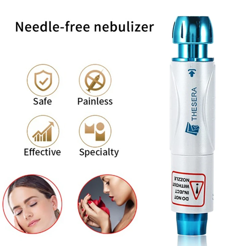 

0.5 Ml Mesotherapie Pistool Meso Thesera Pen Non Invasieve Rimpel Verwijderen Verstuiver Vernevelaar Lip Dermal Filler Injector