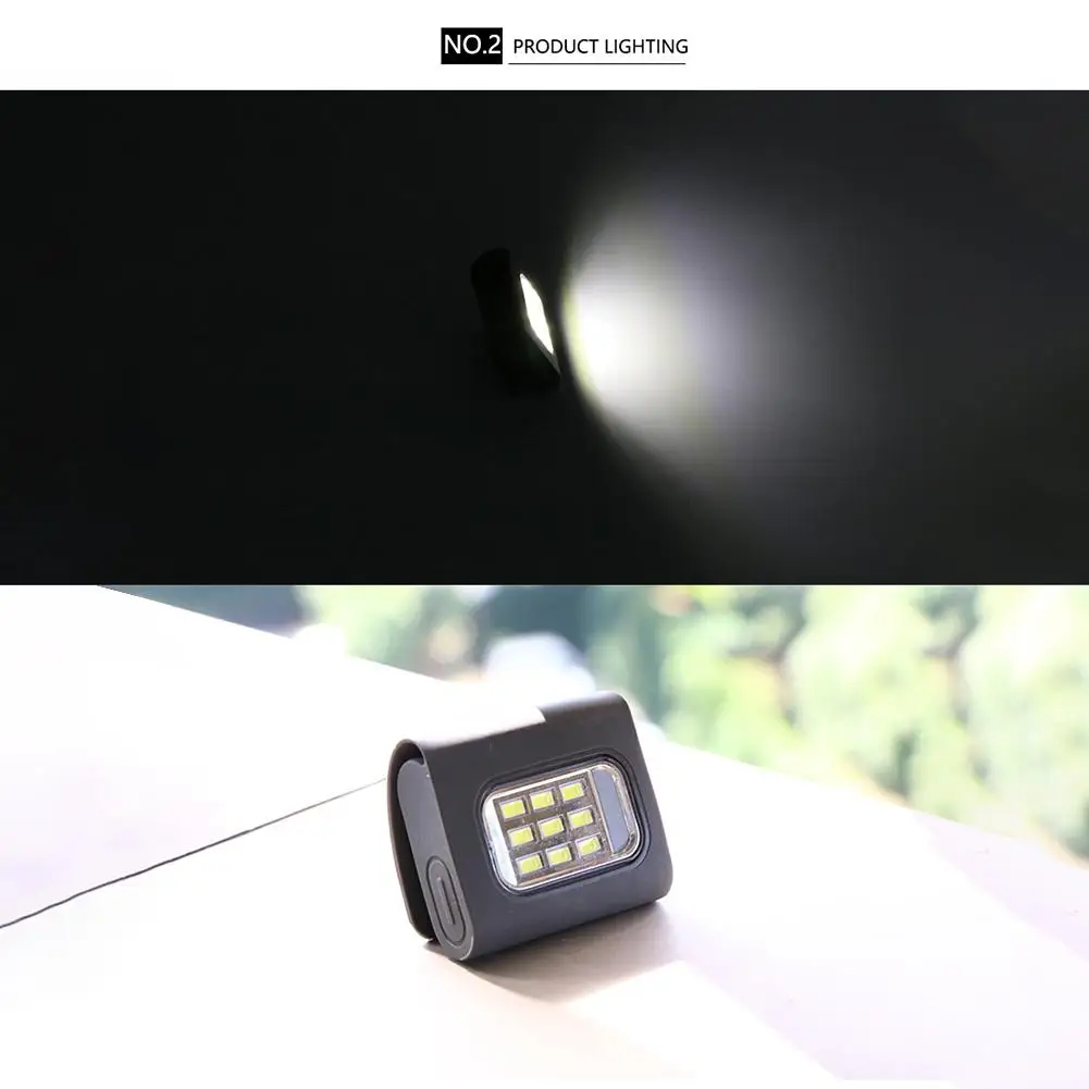 

HiMISS Sports Running Light USB Charge LED Night Running Flashlight Safety Jogging Chest Pocket Lamp Walking Warning Light