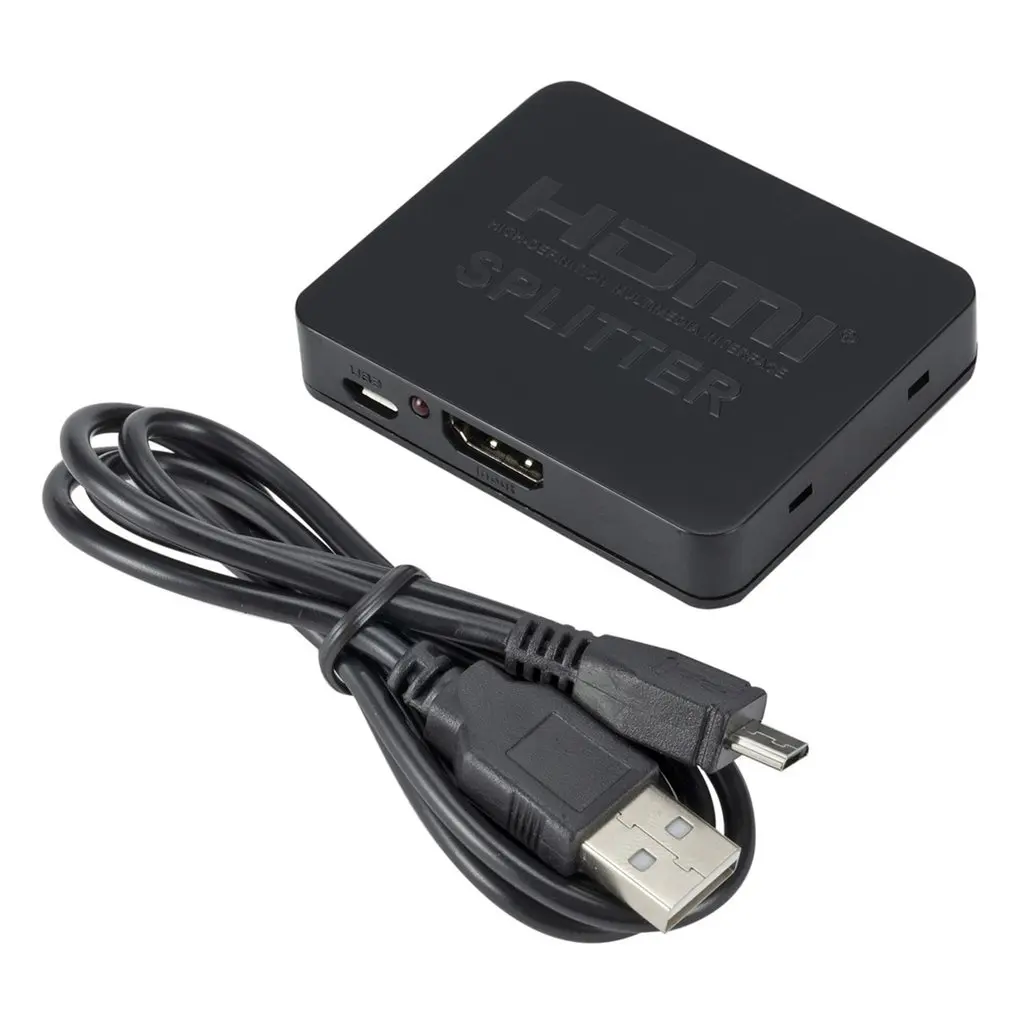 4K HDMI split ter Full HD 1080p видео HDMI коммутатор 1X2 split 1 in 2 Out усилитель двойной дисплей