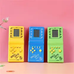 Console de jeu Tetris classique pour enfants, jouet avec lecture de musique, rétro, jeu de plaisir pour enfants 