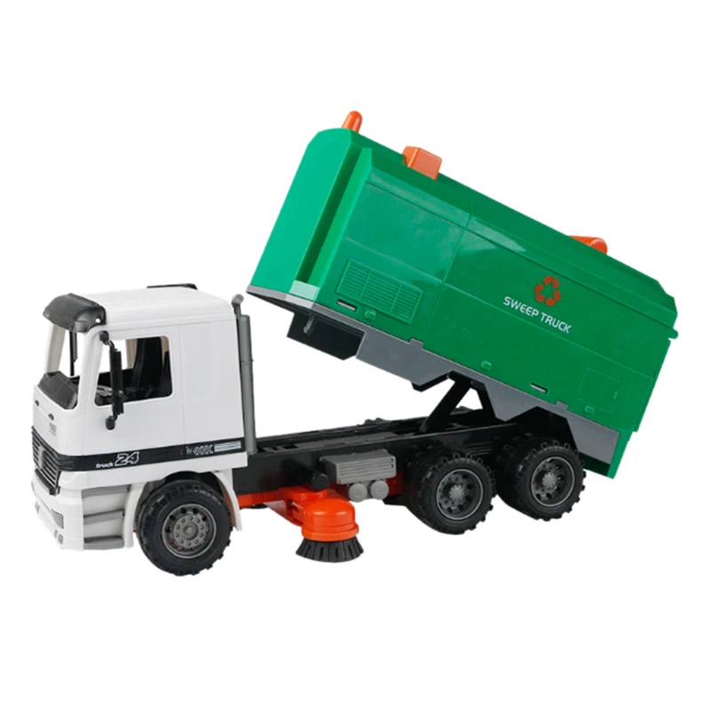 

AMS-Pull Back Die-Casting Car Sweeper Toy Car, Simulator Road Cleaning Car, 360 Degree Rotating Cleaner, Best Gift for Kids