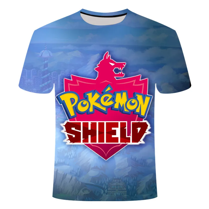 3D футболка Pokemon футболка для мужчин/женщин/Детские футболки Забавная детская одежда с забавным рисунком Пикачу высокое качество печати Футболка - Цвет: Бургундия