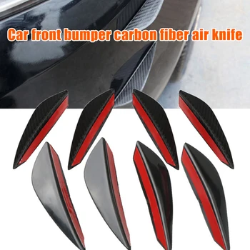 

4Pcs Universal Car Front Bumper Fins Lip Spoiler Canards Splitters Chin Diffuser Car Modification Parts M8617