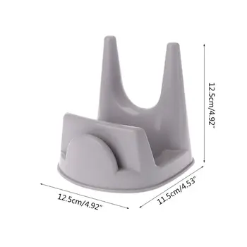 

Pot Lid Holder Spoon Rest Pan Cover Knife Shelf Cutting Board Drying Stand Rack Organizer LX9C