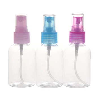 

5pcs Beauty Plastic Perfume Atomizer Empty Spray Bottle 50ml