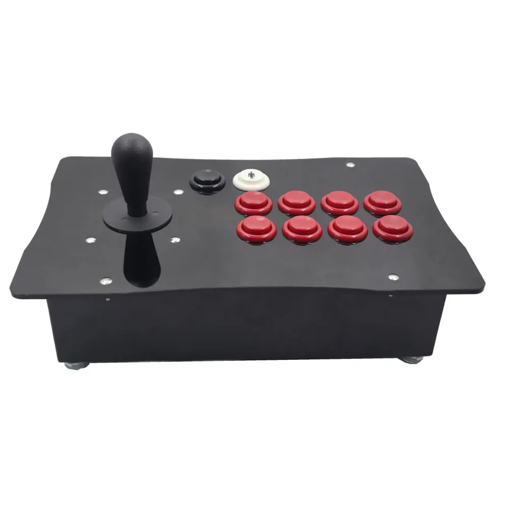 

RAC-J500H Happ Arcade Fight Stick Joystick Concave Push Button Metal Case PC USB