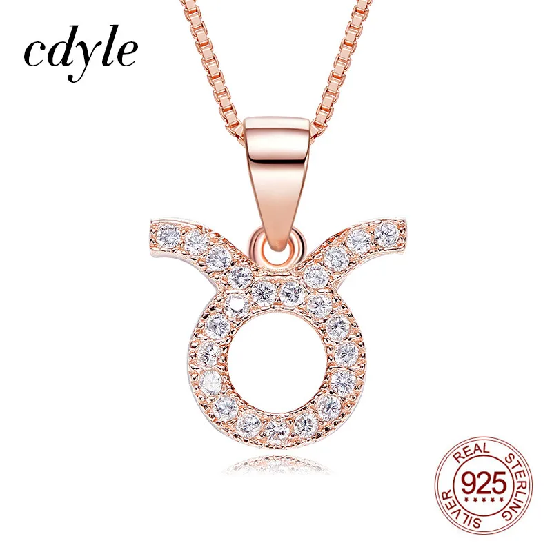 Cdyle Women 925 Sterling Silver Taurus 
