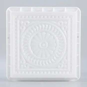 

Landscape Yard Decor Reusable Paving Concrete Molds Casting DIY Road Stepping Stone Craft Home Making Tools Square Brick Antique