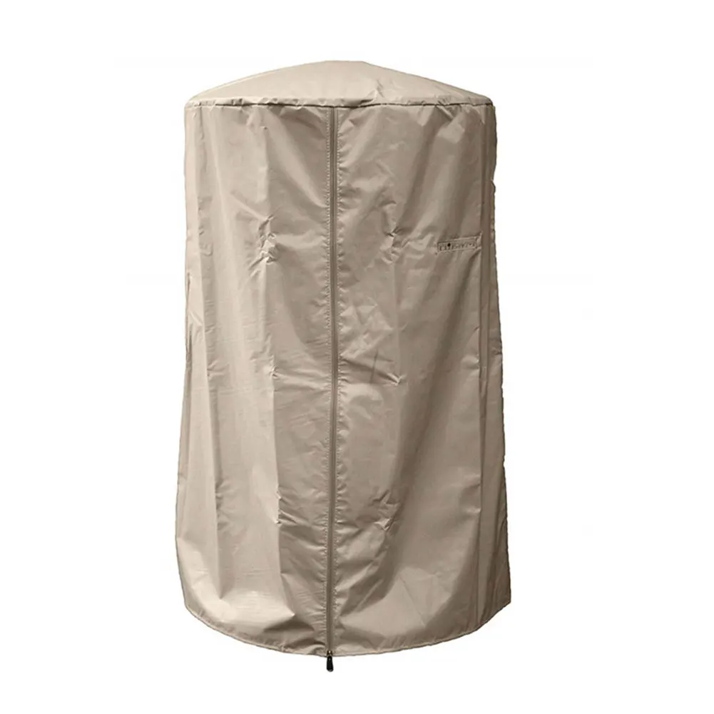 Anti Frost Outdoor Sunscreen Lampshade Patio Heater Cover Rainproof Dustproof Zipper Closure Polyester All Seasons Waterproof