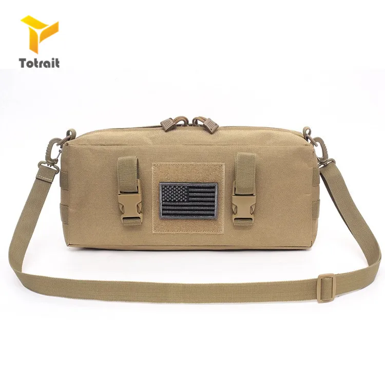 TOtrait 1000D Molle тактическая поясная сумка, водонепроницаемая медицинская сумка для хранения мелочей, Сумка для кемпинга, походов, альпинизма, охотничьих аксессуаров