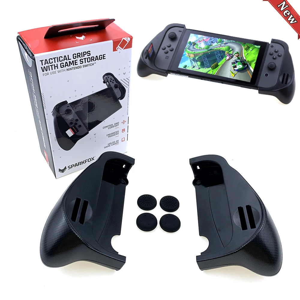Защитный чехол для Nintendo Switch с улучшенным триггером Joy Con тактические ручки