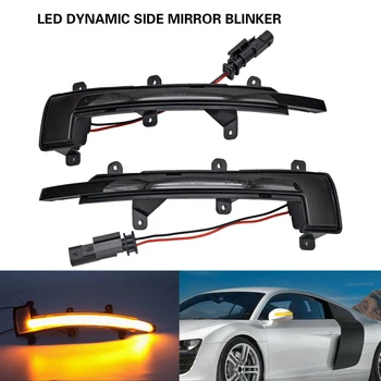 

Car Sequential LED Side Mirror Blink Turn Signal Light For- TT TTS 06-14 R8 8J0949101