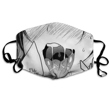 

Dust Face Mask Ahegao O-Face Mouth Mask Washeable Reusable Face Mouth Mask Protection Anti Pollution