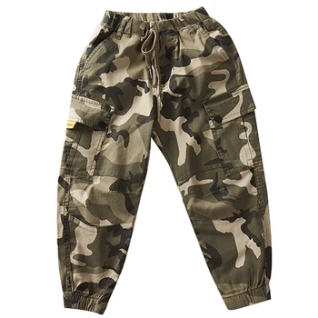 

JXYSY Kids Boys Pants Girls Casual Camouflage Trousers Clothes 2020 Autumn Fashion Children Boys Trousers Overalls Pants Teen