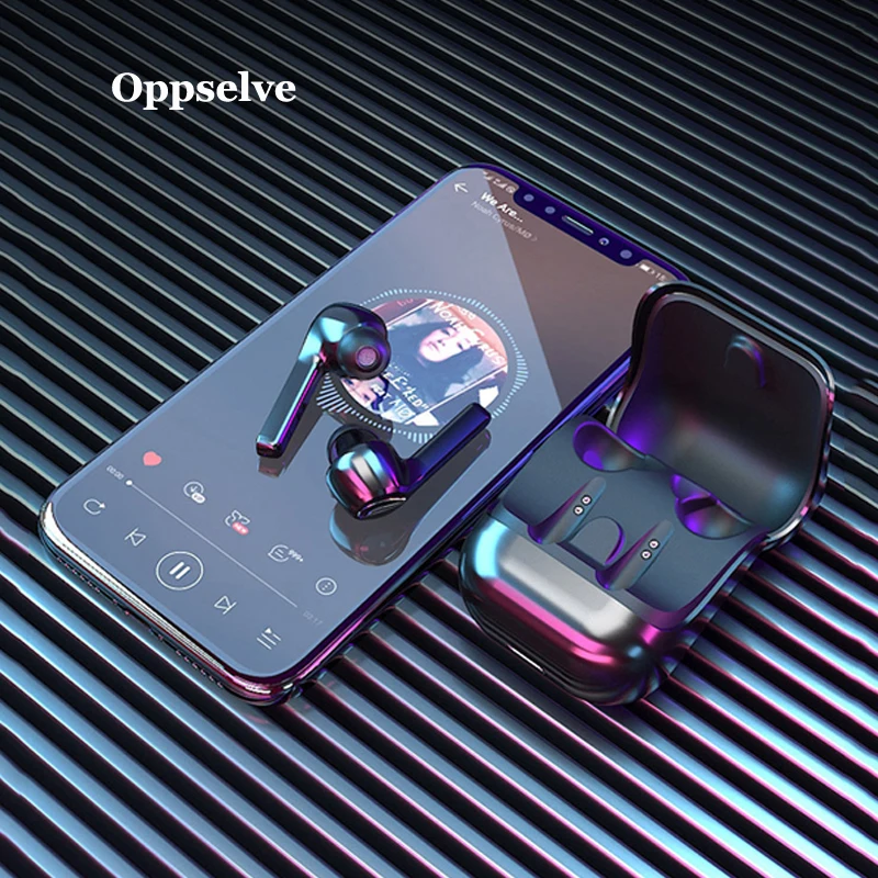 TWS Mini Wireless Headphones Bluetooth 5 0 Earphone Stereo Earbuds Handsfree Headset with Charging Box For iPhone Huawei Xiaomi
