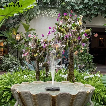 

Floating Solar Fountain Pool Pond Decoration Garden Water Fountain Solar Panel Powered Fountain Water Pump Garden Decoration