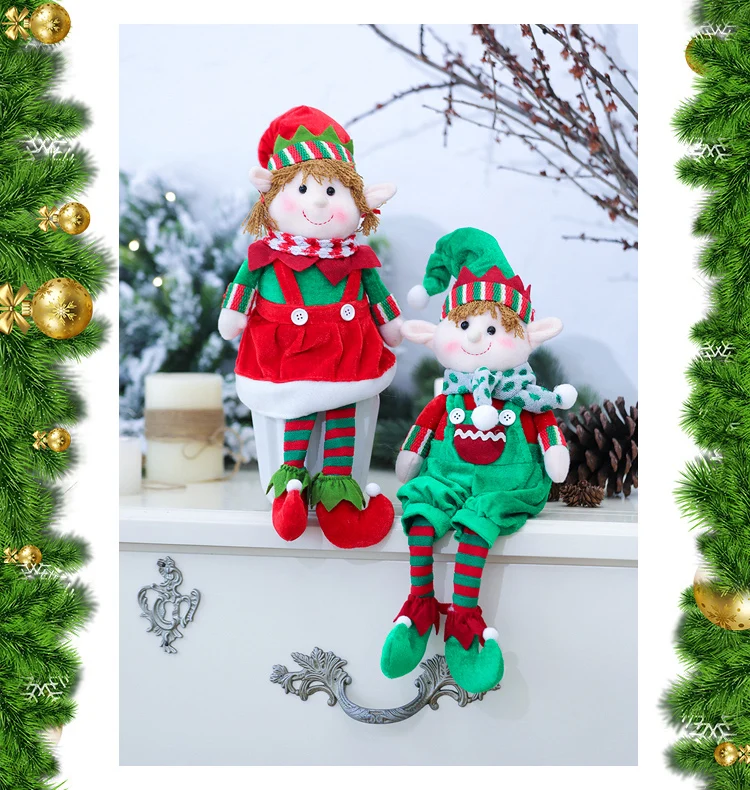 Брендовые новые детские плюшевые мягкие куклы для маленьких мальчиков и девочек, игрушки для рождественской елки, новогодние подарки, Яркие модные горячие