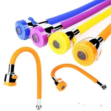Mangueira de silicone,  para torneira da cozinha, filtro de  de 360 graus, interface geral