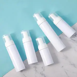 

Hot sale 100/120/150/200/250ml Refillable Bottle Protable Soap Shampoo Lotion Foam Water Plastic Pressed Pump Spray Bottle