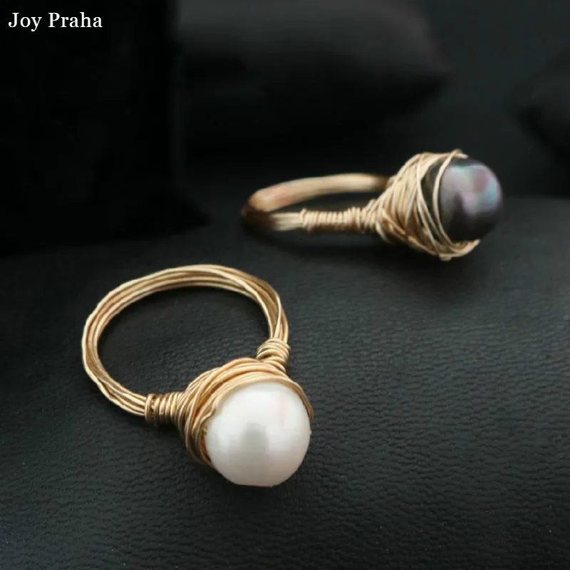 

Original design simple ring / Personality baroque freshwater pearl / wholesale dropshipping