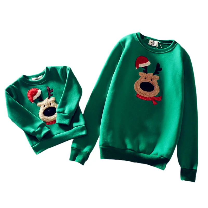 

Family Look for Dad Mom and ME 2019 Father Mother Daughter Son Christmas New Year Cotton Sweater Outfits Family Matching Clothes