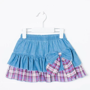 

Skirt for girls, blue jeans color