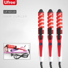 Профессиональные бигуди для волос вращающиеся Волшебные Спиральные электрические щипцы для завивки волос стайлер Профессиональный инструмент для укладки быстрый нагрев завивки