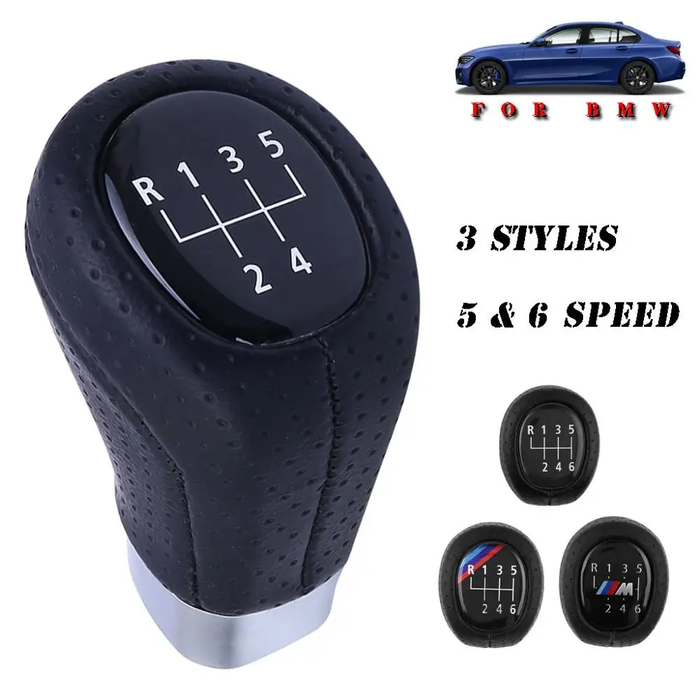 

5/6 Speed Manual Gear Shift Knob Shifter Lever For BMW 3 1 M Performance E90 E87 Car Repair Replace Accessories #806