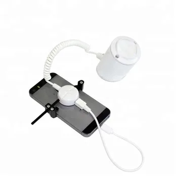 

(8 set/lot) mobile phone shop desktop demo device anti shoplifting remote control charging alarms display rack with adjust clamp
