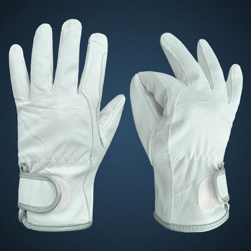 best mens mittens Cowhide Work Gloves Heat Insulation Wear Resistant Resistant Outdoor Work Leather Gloves Camping Cutting Gardening Gloves NR252 best winter gloves for men Gloves & Mittens