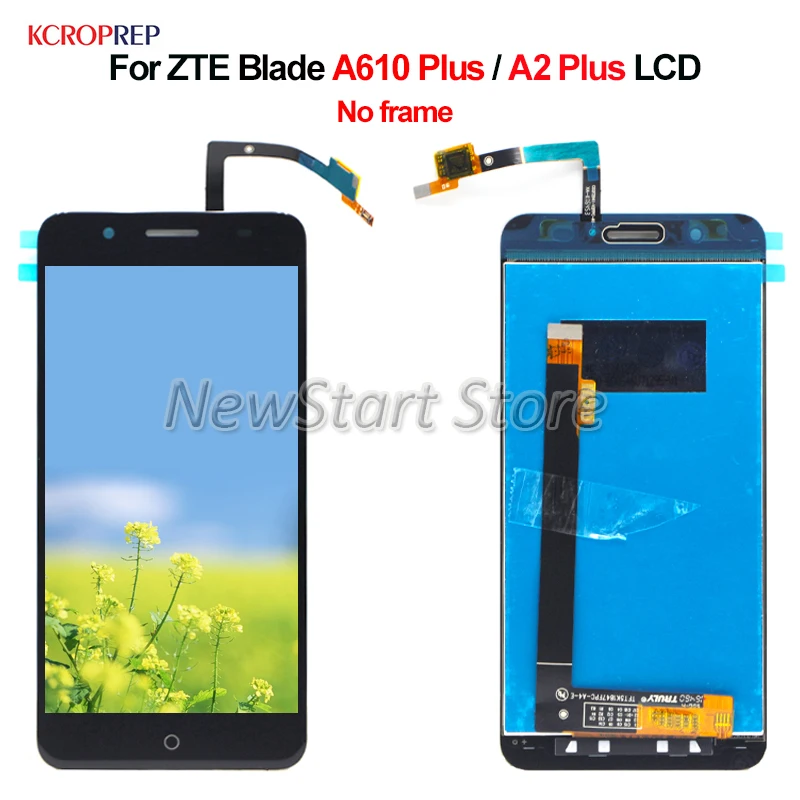 Для zte Blade A610 Plus A2 ЖК дисплей с сенсорным экраном дигитайзер сборка для lcd сменный