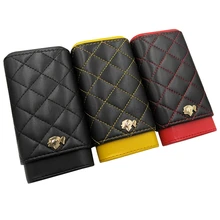 Чехол для сигар COHIBA из натурального регулируемого кедрового дерева с 3 трубками, чехол для сигар, коробка для сигар, портативный чехол для сигар с подарочной коробкой, инструмент для курения