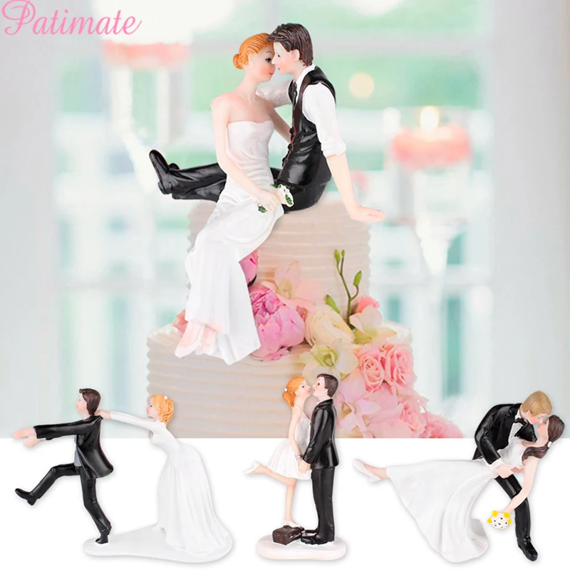 

Wedding Decoration Cake Topper Bride To Be Diy Decor Marry Resin Figurine Cake Topper Wedding Party Supplies Groom Dolls Gifts