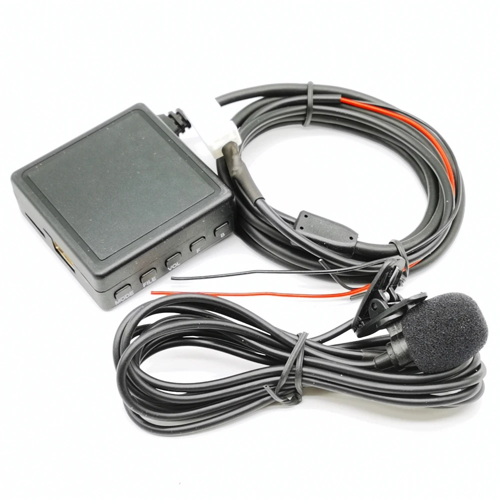 Автомобильный Bluetooth беспроводной Aux микрофон адаптер TF USB флэш-накопитель для Clarion