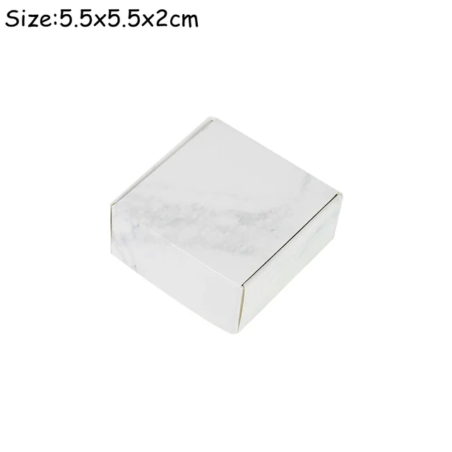 6pcs Multi-size Paper Boxes DIY HANDMADE Marbling Candy Boxes Wedding Birthday Party Cake Treat Gift Package Decoration Supplies Z03