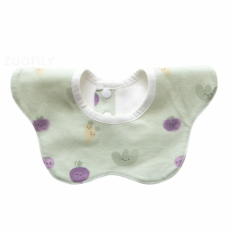 Baby Girl Boy Feeding Drool Bibs Waterproof Apron Saliva Towel 360 Degree Rotation Bandanas Burp Cloths Cotton Stuff for Newborn cool baby accessories