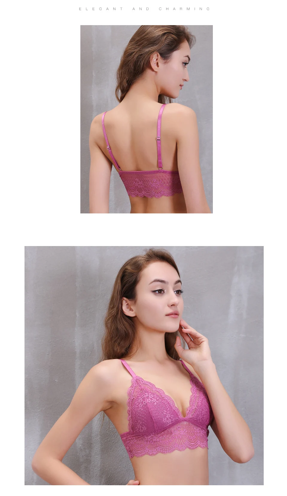 Новый сексуальный мягкий кружева Bralette Топ для женские пикантные Для женщин нижнее белье бюстгальтер Бесплатная кружева тонкие бесшовные