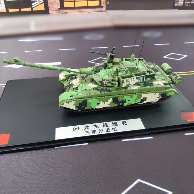 

1:72People's Liberation Army of China Three Periods of Type 99 Main Battle Tanks Modified Model penjing collection