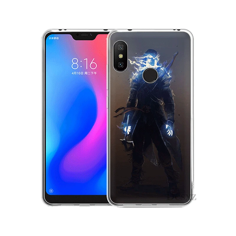 Чехол для мобильного телефона Redmi 3S 3 4 6 4A 4X 5A 7 7A K20 GO Pro Plus жесткий чехол Ghost Assassin Shell - Цвет: H10