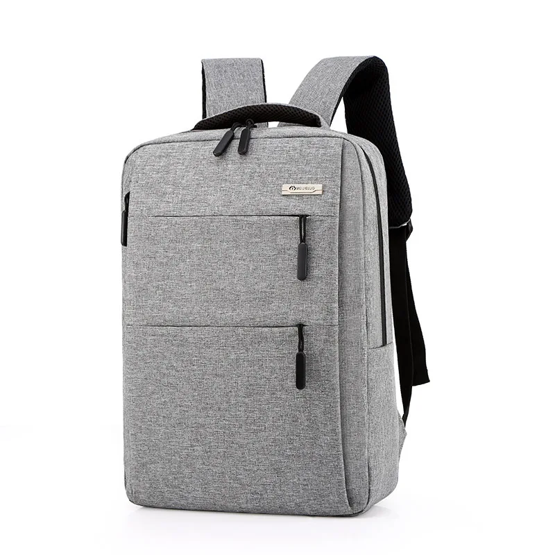  Custom Logo Cross-Border Backpack New Style Simple USB Charging Backpack Men's And Women's Casual B - 4000124779701