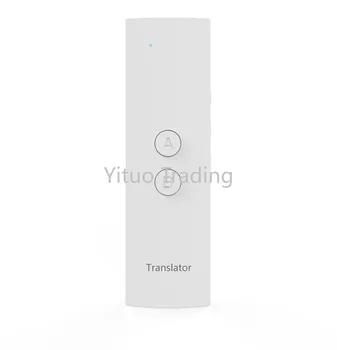 

ABS Plastic Material Intelligent Voice Translator T6 Multi-language Switch Bluetooth Simultaneous Interpretation Translator