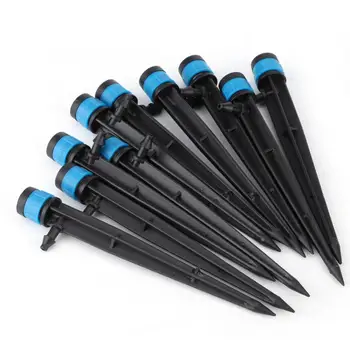 

10Pcs Irrigation Dripper Drip Nozzle 13.5cm Engineering Plastic Dripper Plant Flower Watering Nozzle Drip Irrigation Accessory